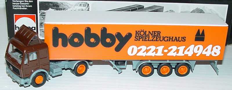 Foto 1:87 Mercedes-Benz KoSzg 2/3 hobby - Kölner Spielzeughaus herpa