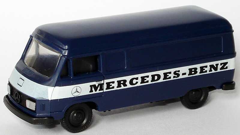 Foto 1:87 Mercedes-Benz L207 Kasten Mercedes-Benz dunkelblau/weiß APS Collection