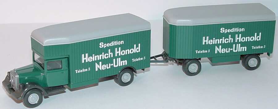 Foto 1:87 Mercedes-Benz L2500 MöbeltransportHgz 2/2 Heinrich Honold, Neu-Ulm Wiking 84501