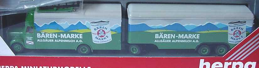 Foto 1:87 Mercedes-Benz L311 KoHgz  2/3 Bärenmarke herpa 143974