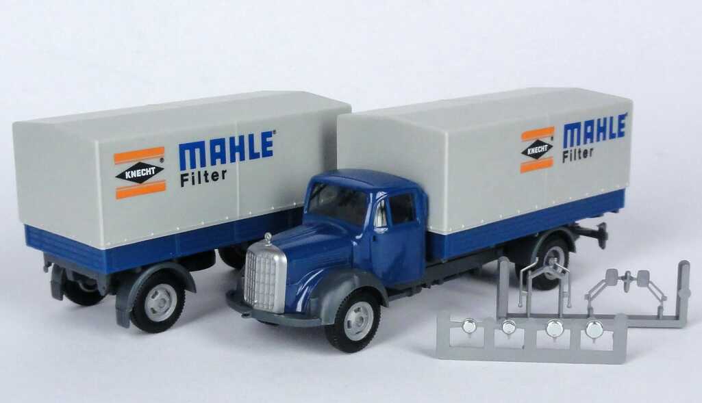 Foto 1:87 Mercedes-Benz L311 PP-Hgz  2/2 MAHLE Filter, Knecht herpa 286657