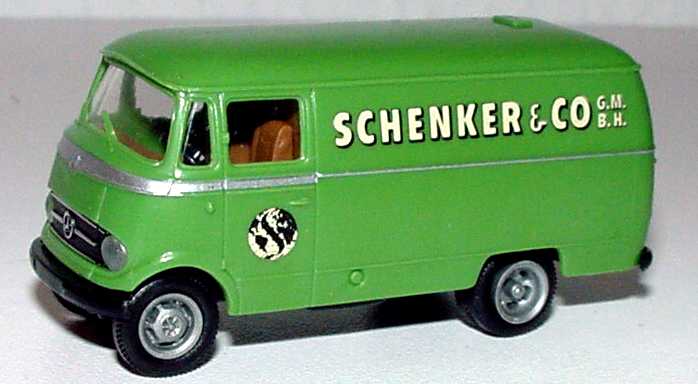 Foto 1:87 Mercedes-Benz L319 Kasten Schenker Brekina 3604