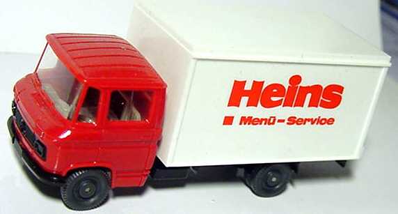 Foto 1:87 Mercedes-Benz L406 Ko Heins - Menü-Service Wiking 274