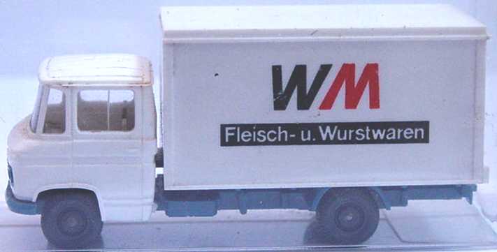 Foto 1:87 Mercedes-Benz L406 Ko WM Fleisch- und Wurstwaren Wiking