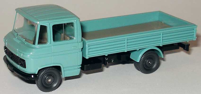 Foto 1:87 Mercedes-Benz L408 Pritsche grautürkis Wiking 271