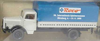 Foto 1:87 Mercedes-Benz L4500 2a PP-LKW Spielwarenmesse 1988 Roco 2888