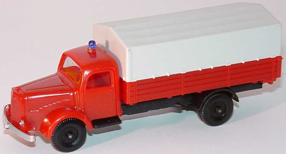 Foto 1:87 Mercedes-Benz L5000 2a PP-Lkw Feuerwehr I.M.U. 20044