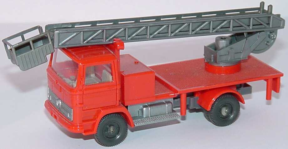 Foto 1:87 Mercedes-Benz LP 1317 2a Hebebühnenwagen blassrot Wiking 644