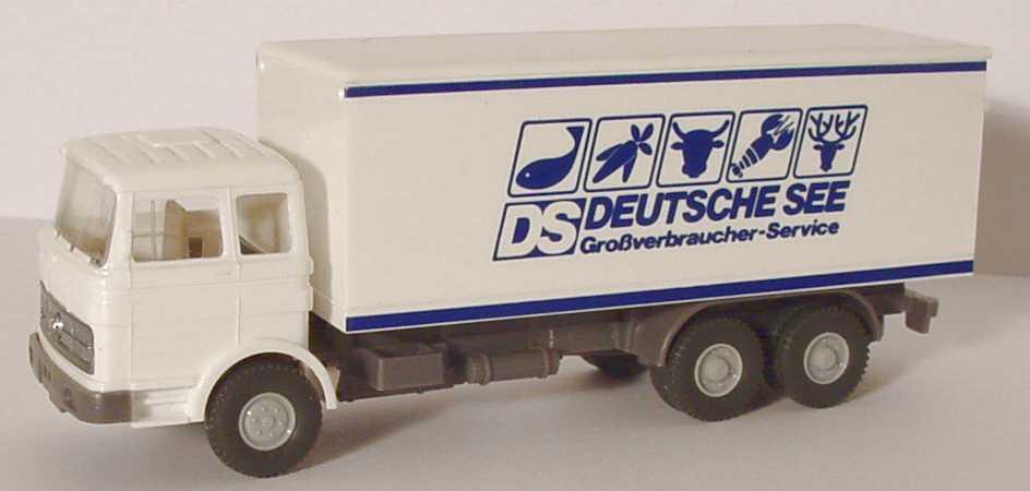 Foto 1:87 Mercedes-Benz LP 2223 3a Ko-LKW DS Deutsche See - Großverbraucher-Service Wiking 450/15