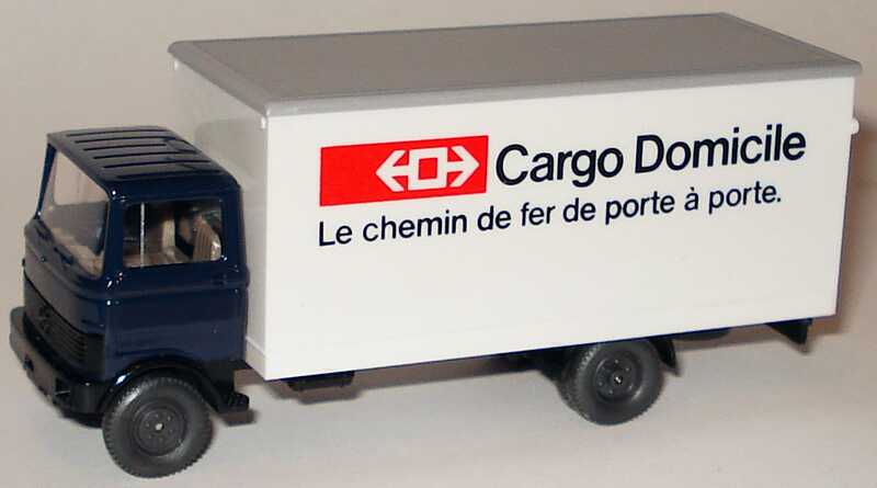 Foto 1:87 Mercedes-Benz LP 813 2a Ko-LKW Cargo Domicile Wiking 434