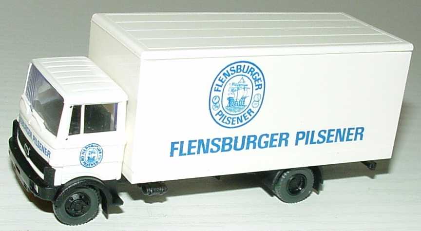 Foto 1:87 Mercedes-Benz LP 813 2a Ko-LKW Flensburger Pilsener Praliné 80754