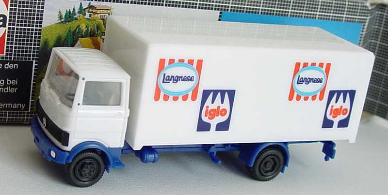 Foto 1:87 Mercedes-Benz LP 813 2a Ko-LKW Langnese, Iglo herpa 814390