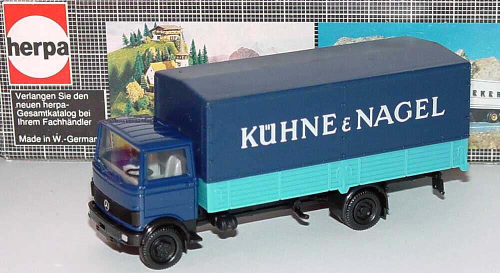 Foto 1:87 Mercedes-Benz LP 813 2a PP-LKW Kühne & Nagel herpa 814294