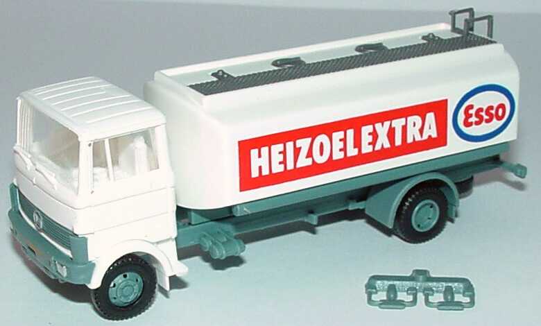 Foto 1:87 Mercedes-Benz LP 813 2a Tank-LKW Esso Heizoel Extra Praliné