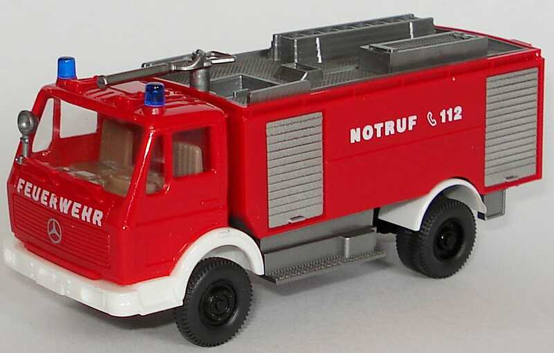 Foto 1:87 Mercedes-Benz L 1719 TLF 24/50 Feuerwehr (Version 6) Feuerwehr Wiking 621