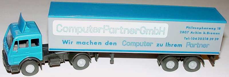 1:87 Mercedes-Benz (L) KoSzg 2/2 "Computer Partner GmbH, 2807 Achim b. Bremen" 