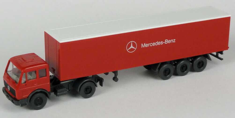 Foto 1:87 Mercedes-Benz 1626 (L) KoSzg 2/3 Mercedes-Benz (Kühlergrill ohne Querstrebe) Wiking 541