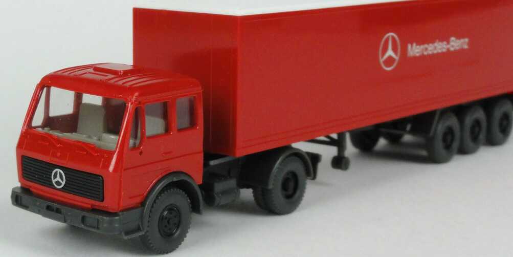 Foto 1:87 Mercedes-Benz 1626 (L) KoSzg 2/3 Mercedes-Benz (Kühlergrill ohne Querstrebe) Wiking 541