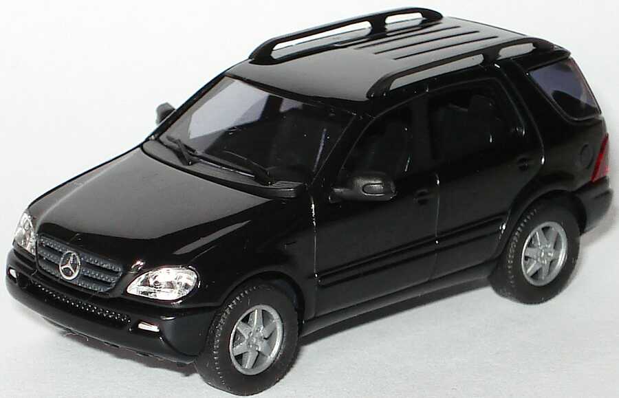 Foto 1:87 Mercedes-Benz ML-Klasse facelift schwarz Busch 48530