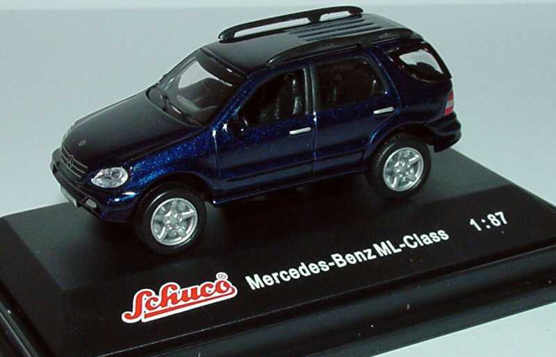 Foto 1:87 Mercedes-Benz ML 320 blau-met. Schuco 21934