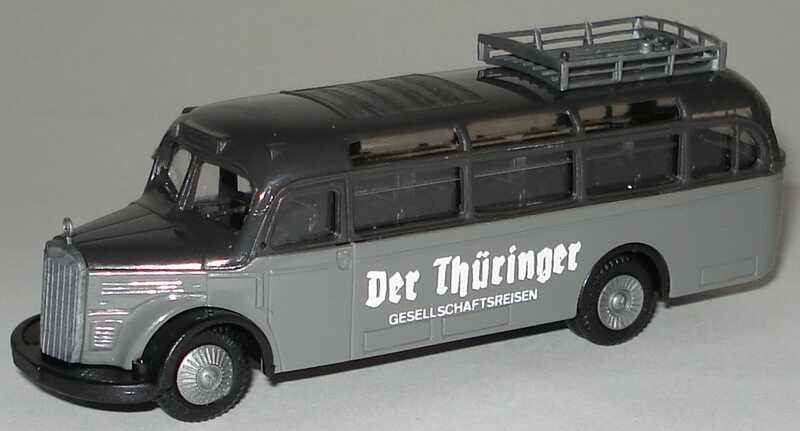 Foto 1:87 Mercedes-Benz O 3500 Der Thüringer Gesellschaftsreisen Praliné 1027