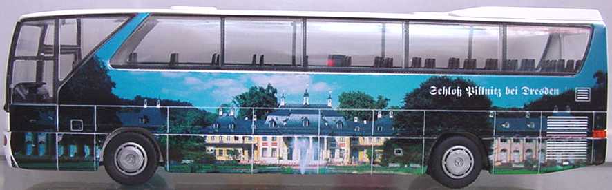 Foto 1:87 Mercedes-Benz O 350 Tourismo RVD, Schloß Pillnitz bei Dresden Rietze