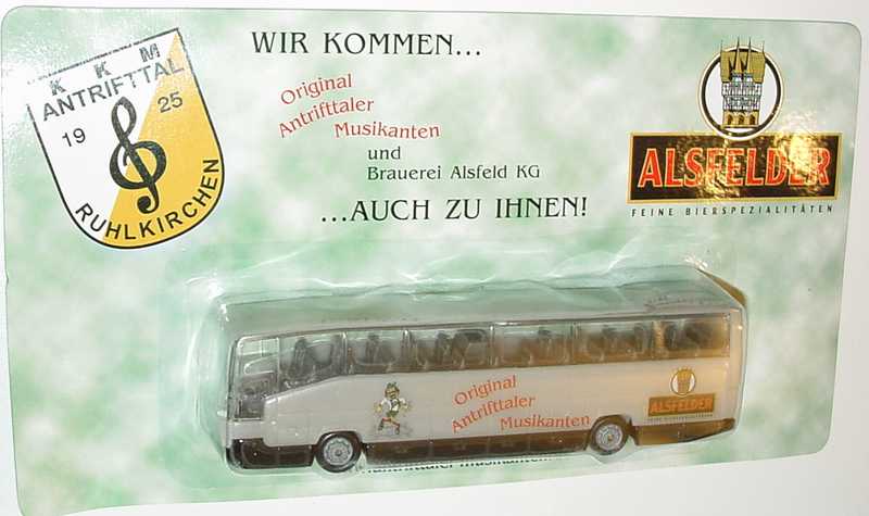 Foto 1:87 Mercedes-Benz O 404 RHD Alsfelder Bier - Original Antrifttaler Musikanten Rathert Creativ