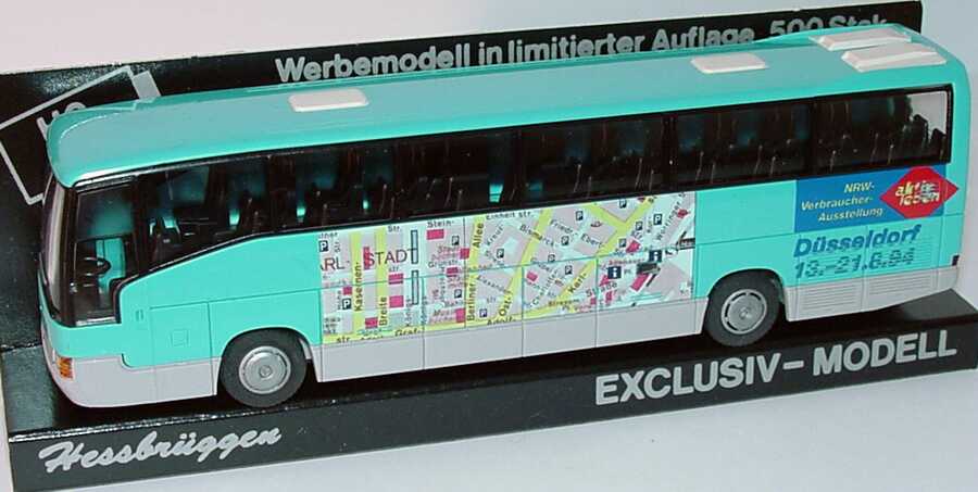 Foto 1:87 Mercedes-Benz O 404 RHD NRW Verbraucher-Ausstellung ´94, Omnibus-Modell-Shop Rhein Ruhr Rietze