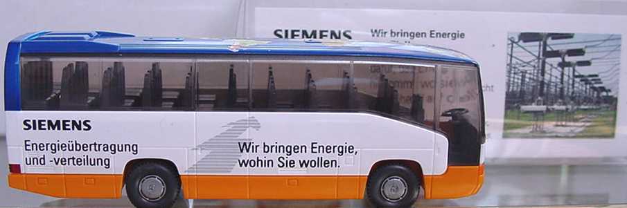 Foto 1:87 Mercedes-Benz O 404 RH Siemens, Energieübertragung und -verteilung Siemens-Sondermodell Wiking E50001-U700-Y58