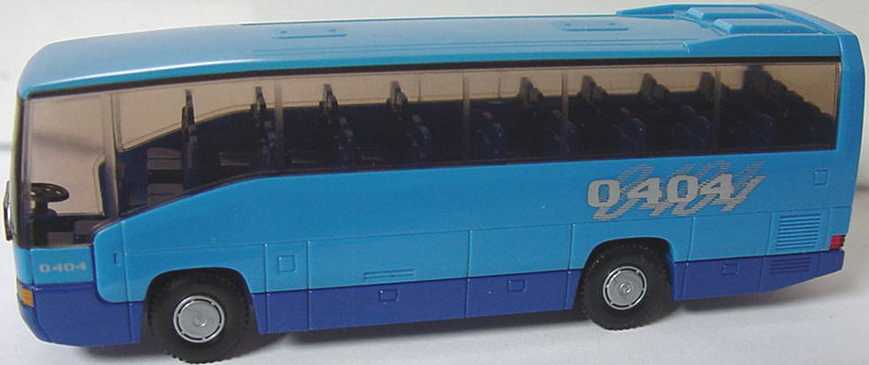 Foto 1:87 Mercedes-Benz O 404 RH blau Wiking 71301