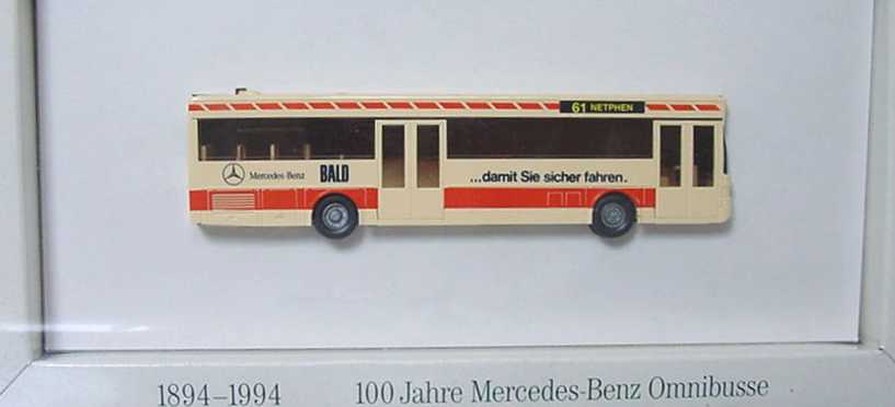 Foto 1:87 Mercedes-Benz O 405 Bald Werbemodell Wiking