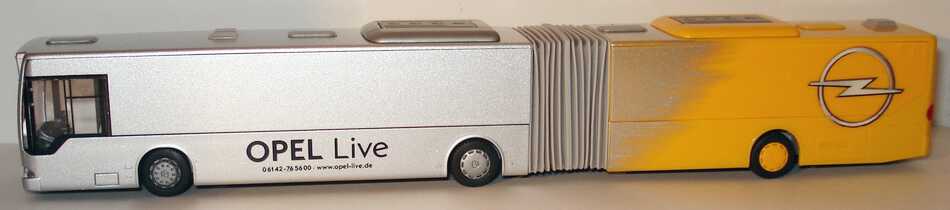 Foto 1:87 Mercedes-Benz O 530 G Citaro Opel Live - Frisches Denken für bessere Autos Rietze 62828