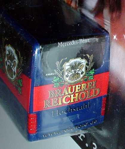 Foto 1:87 Mercedes-Benz O 580 Travego 2a  Brauerei Reichold - Siggi Stadter Fan-Bus Grell Werbemittel