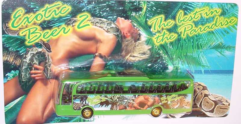Foto 1:87 Mercedes-Benz O 580 Travego 2a  Exotic Beer 2 - The best in the Paradise Gefra Werbung