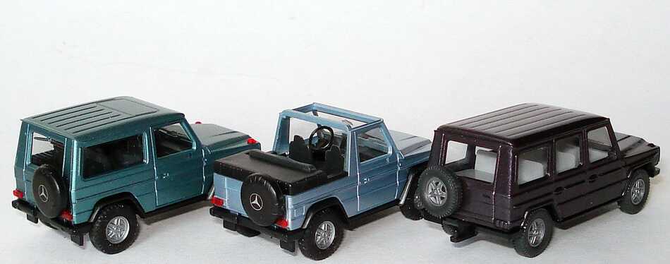 Foto 1:87 Mercedes-Benz Off Road ´91 (3 G-Modelle, 2 x Herpa + 1 x Wiking)