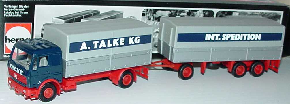 Foto 1:87 Mercedes-Benz PPHgz 2/3 A. Talke KG Int. Spedition herpa 811330