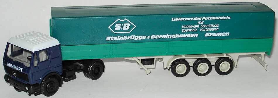 Foto 1:87 Mercedes-Benz PPSzg 2/3 Hummert Spedition, Steinbrügge + Berninghausen, Bremen Albedo