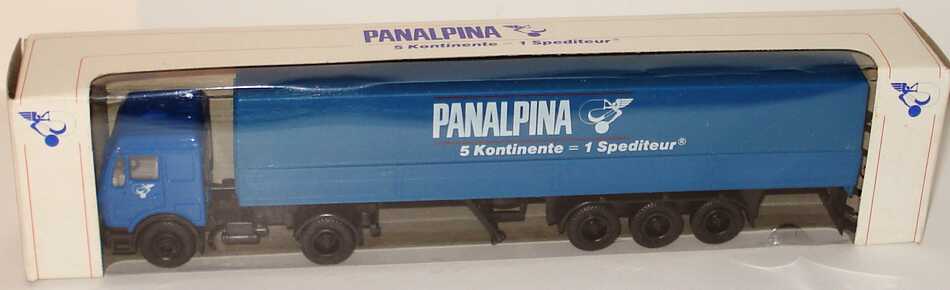 Foto 1:87 Mercedes-Benz PPSzg 2/3 Panalpina, 5 Kontinente = 1 Spediteur herpa 811270