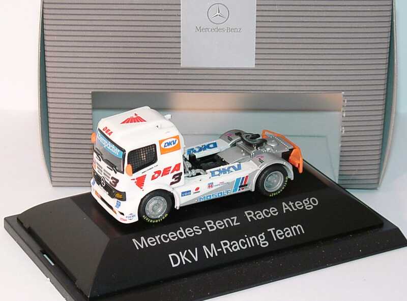 Foto 1:87 Mercedes-Benz Race Atego ETRC 1999 DKV M-Racing Team, DEA Nr.3, Marcus Österreich Werbemodell MGM B66000369