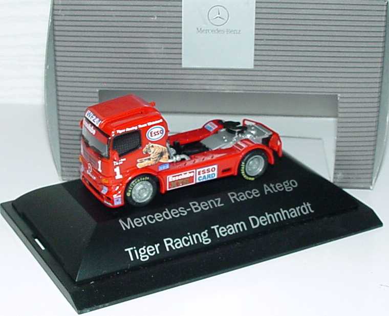 Foto 1:87 Mercedes-Benz Race Atego ETRC 1999 Esso, Tiger Racing Team Dehnhardt Nr.1, Faure Werbemodell MGM B66000372