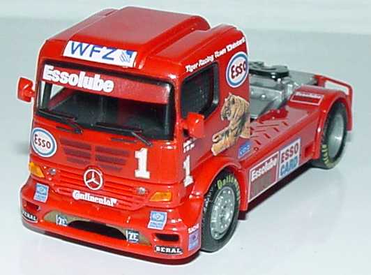 Foto 1:87 Mercedes-Benz Race Atego ETRC 1999 Esso, Tiger Racing Team Dehnhardt Nr.1, Faure Werbemodell MGM B66000372