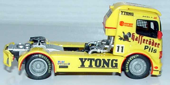 Foto 1:87 Mercedes-Benz Race Atego ETRC 1999 Hasseröder, Ytong Nr.11, Jordi Gene Werbemodell MGM B66000371