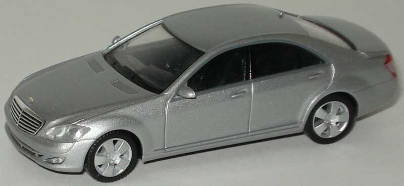 Foto 1:87 Mercedes-Benz S-Klasse (W221) 2005 iridiumsilber-met. herpa B66961375
