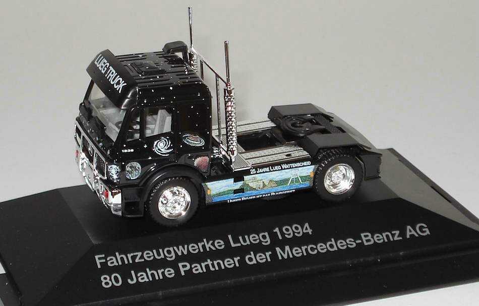 Foto 1:87 Mercedes-Benz SK 2a Szgm Cv Lueg Truck, Fahrzeugwerke Lueg 1994 herpa