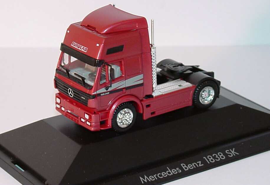 Foto 1:87 Mercedes-Benz SK ´94 Eurocab Fv Cv 2a Szgm almadinrot-met. herpa 110198