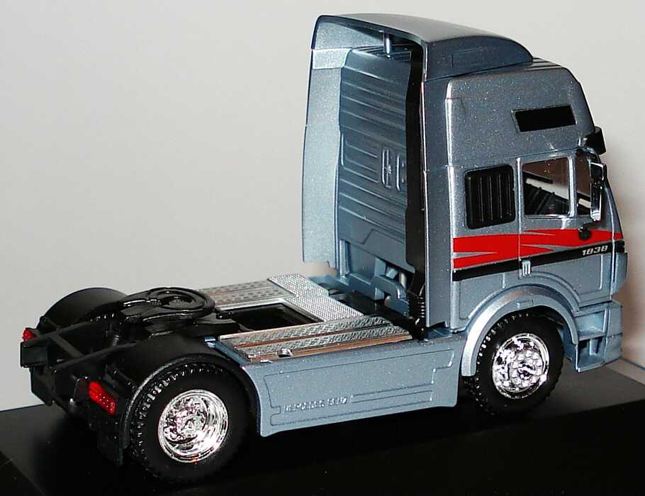Foto 1:87 Mercedes-Benz SK ´94 Eurocab Fv Cv 2a Szgm blausilber-met. Werbemodell herpa B66000020