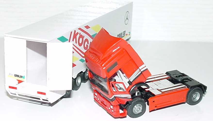 Foto 1:87 Mercedes-Benz SK ´94 Eurocab Fv Cv KoSzg Cv 2/3 Kögel Euro Cooler Werbemodell B&S Automodelle B66000054