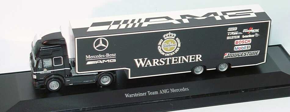 Foto 1:87 Mercedes-Benz SK ´94 Eurocab Fv Cv RenntransportSzg 2/2 ITC 1996 AMG, Warsteiner Werbemodell herpa