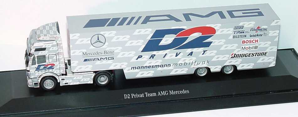 Foto 1:87 Mercedes-Benz SK ´94 Eurocab Fv Cv RenntransportSzg Cv 2/2 ITC 1996 AMG, D2 Privat Werbemodell herpa