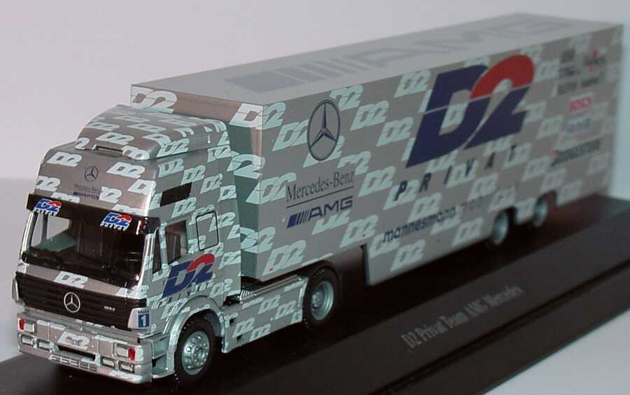 Foto 1:87 Mercedes-Benz SK ´94 Eurocab Fv Cv RenntransportSzg Cv 2/2 ITC 1996 AMG, D2 Privat Werbemodell herpa